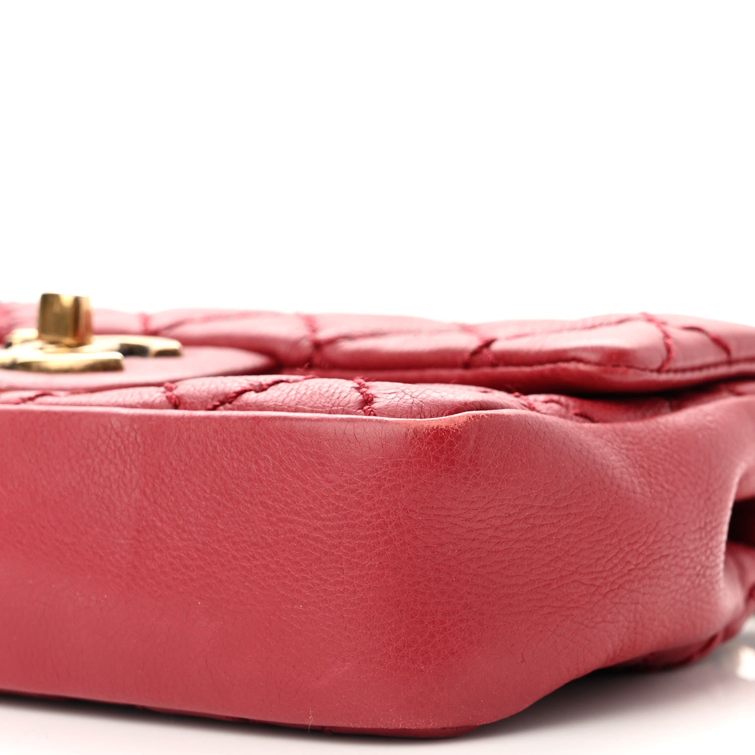Chanel Calfskin Quilted Mini Urban Day Flap Red 10 of 13