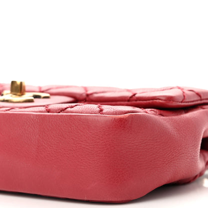 Chanel Calfskin Quilted Mini Urban Day Flap Red 10 of 13