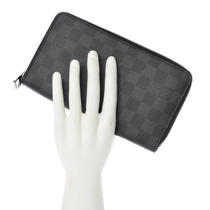 Louis Vuitton Damier Graphite Zippy Organizer Wallet 2 of 8