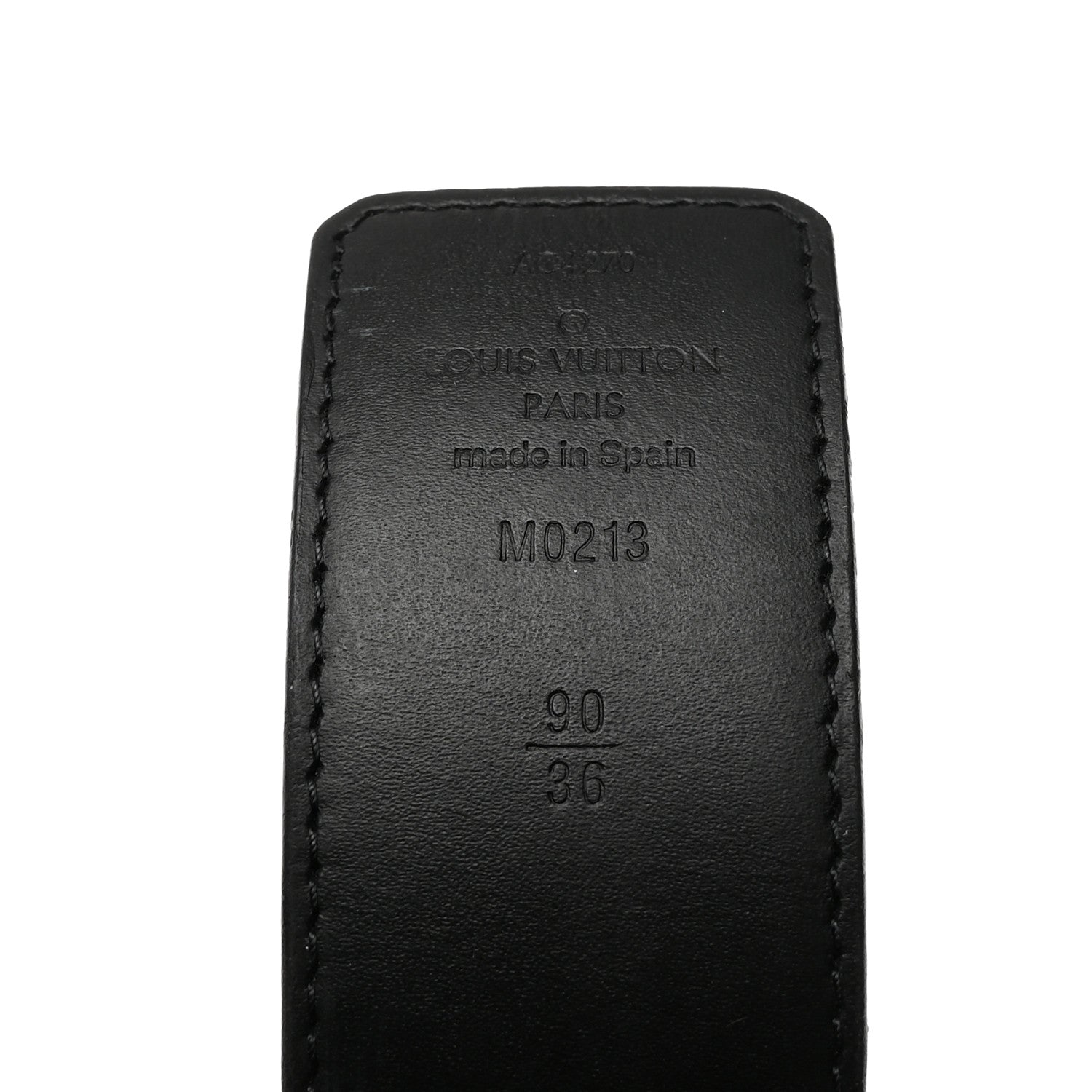 Louis Vuitton Damier Graphite 40mm LV Initiales Belt 90 36 4 of 6