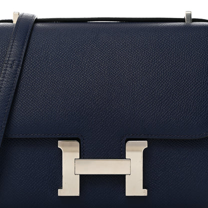 Hermes Epsom Constance 18 Bleu Saphir 7 of 9