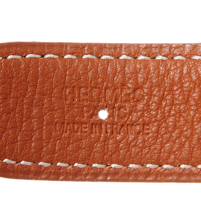 Hermes Box Togo Reversible Constance 24mm Silver Constance H Belt Noir Gold 75 3 of 6