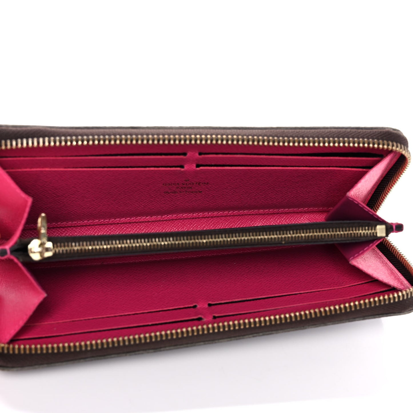 Monogram Clemence Wallet Fuchsia