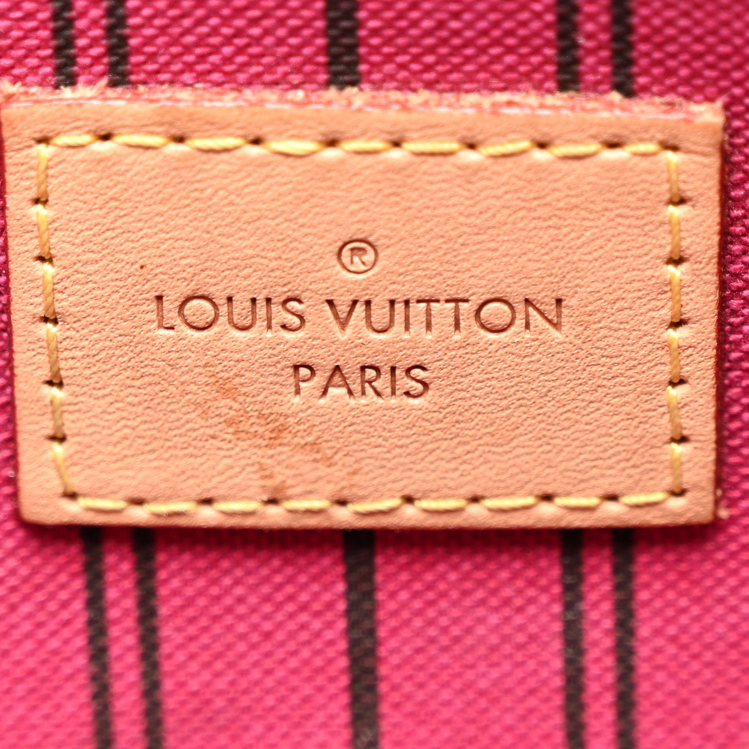 Louis Vuitton Monogram Neverfull MM GM Pochette Pivoine 6 of 10