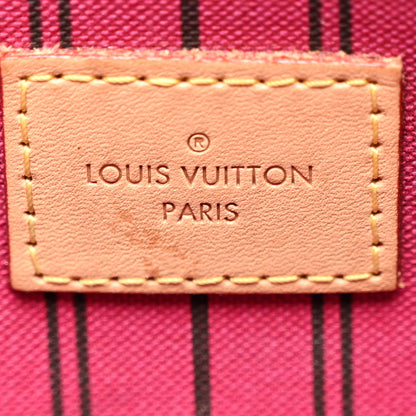 Louis Vuitton Monogram Neverfull MM GM Pochette Pivoine 6 of 10