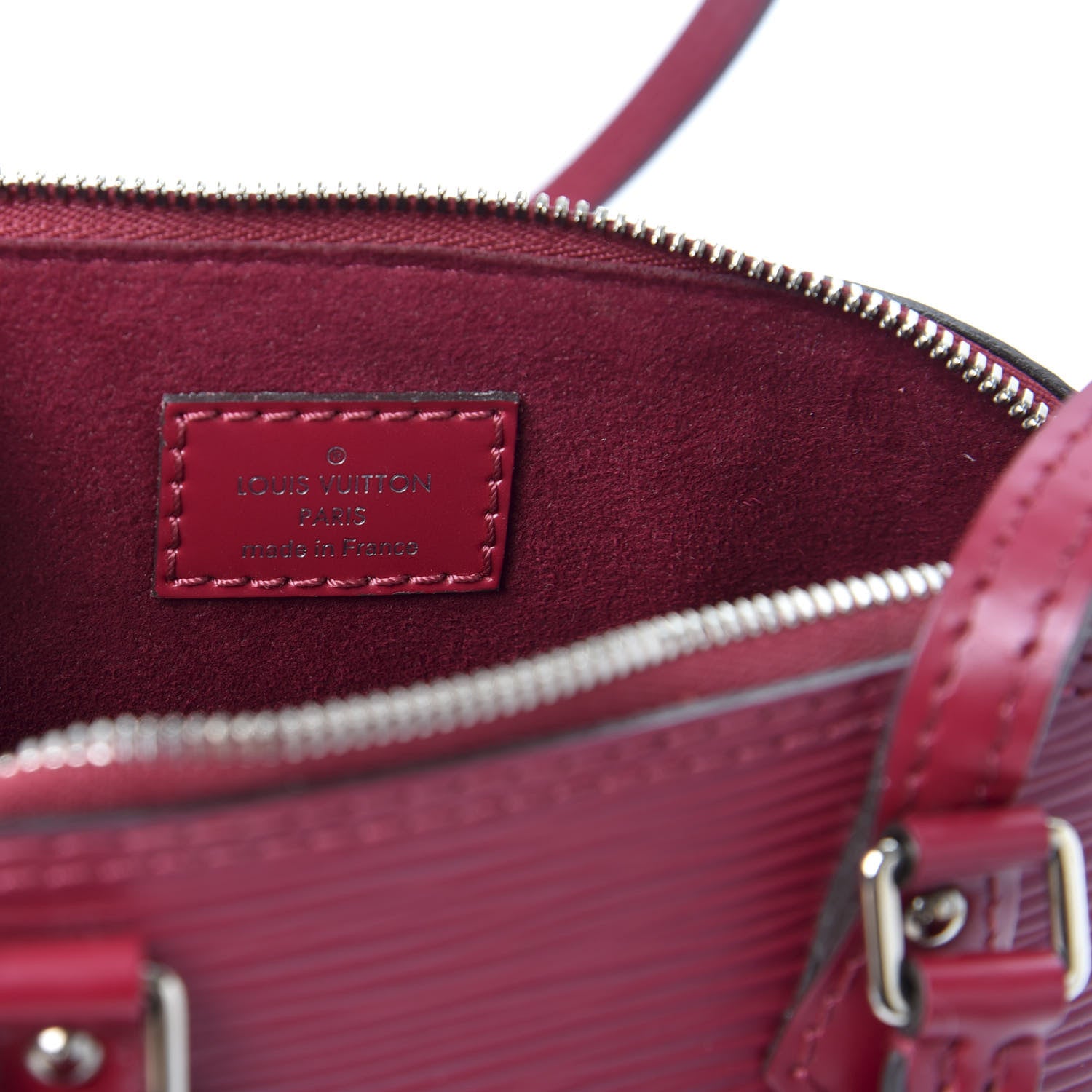Louis Vuitton Epi Nano Alma Fuchsia 7 of 9