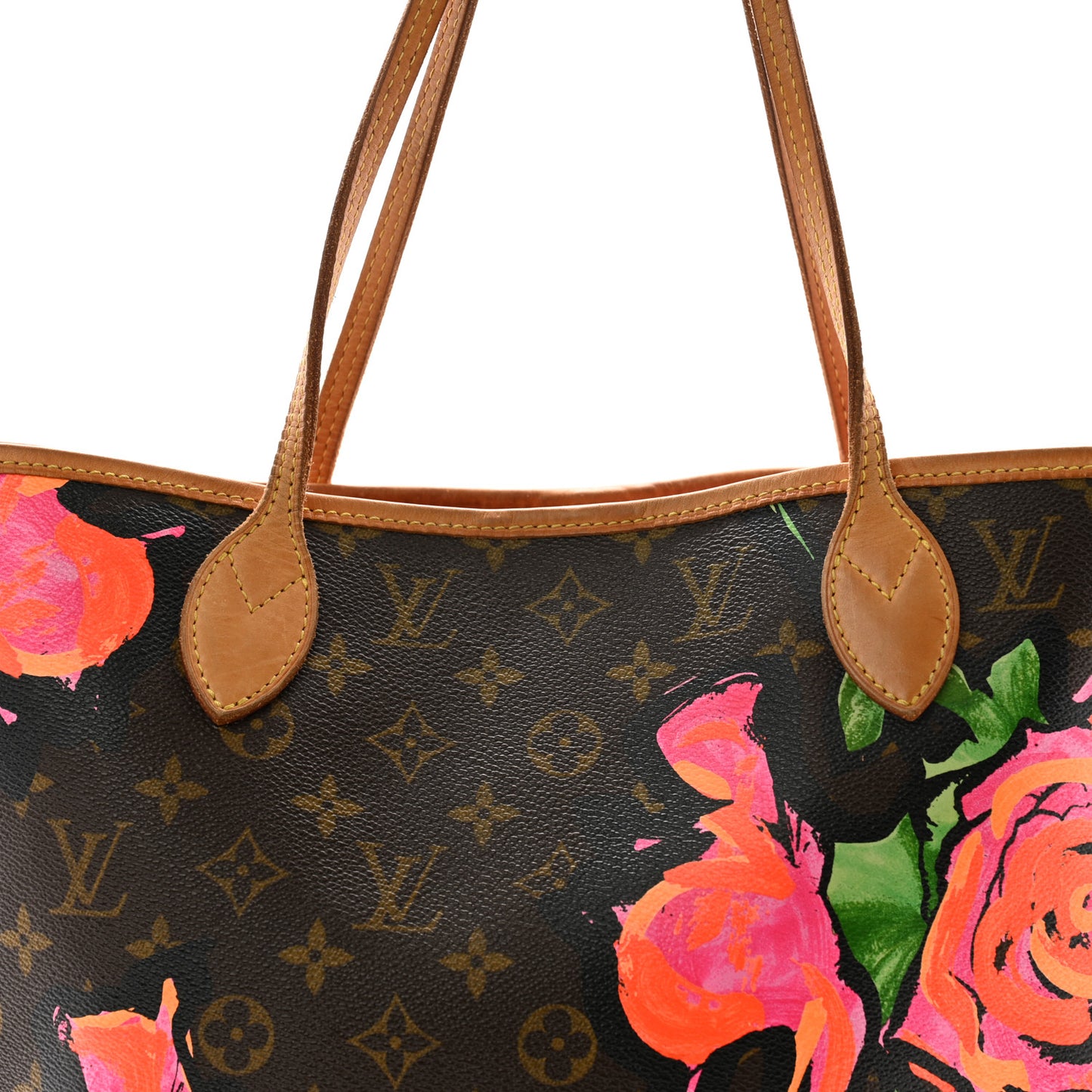 Monogram Roses Neverfull MM