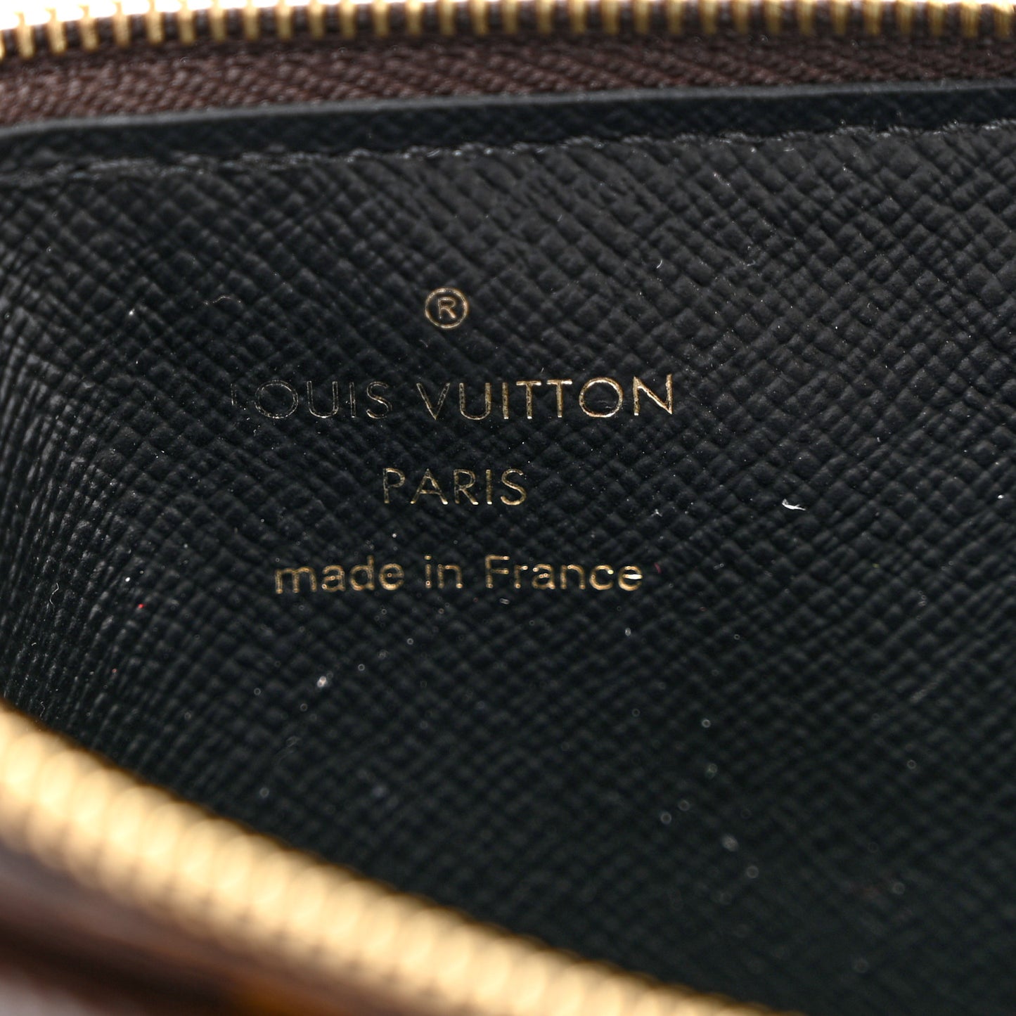Monogram Recto Verso Card Holder Black