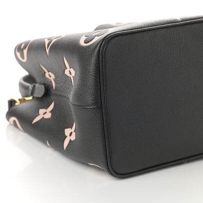 Louis Vuitton Empreinte Monogram Giant Neonoe MM Black Beige 8 of 9