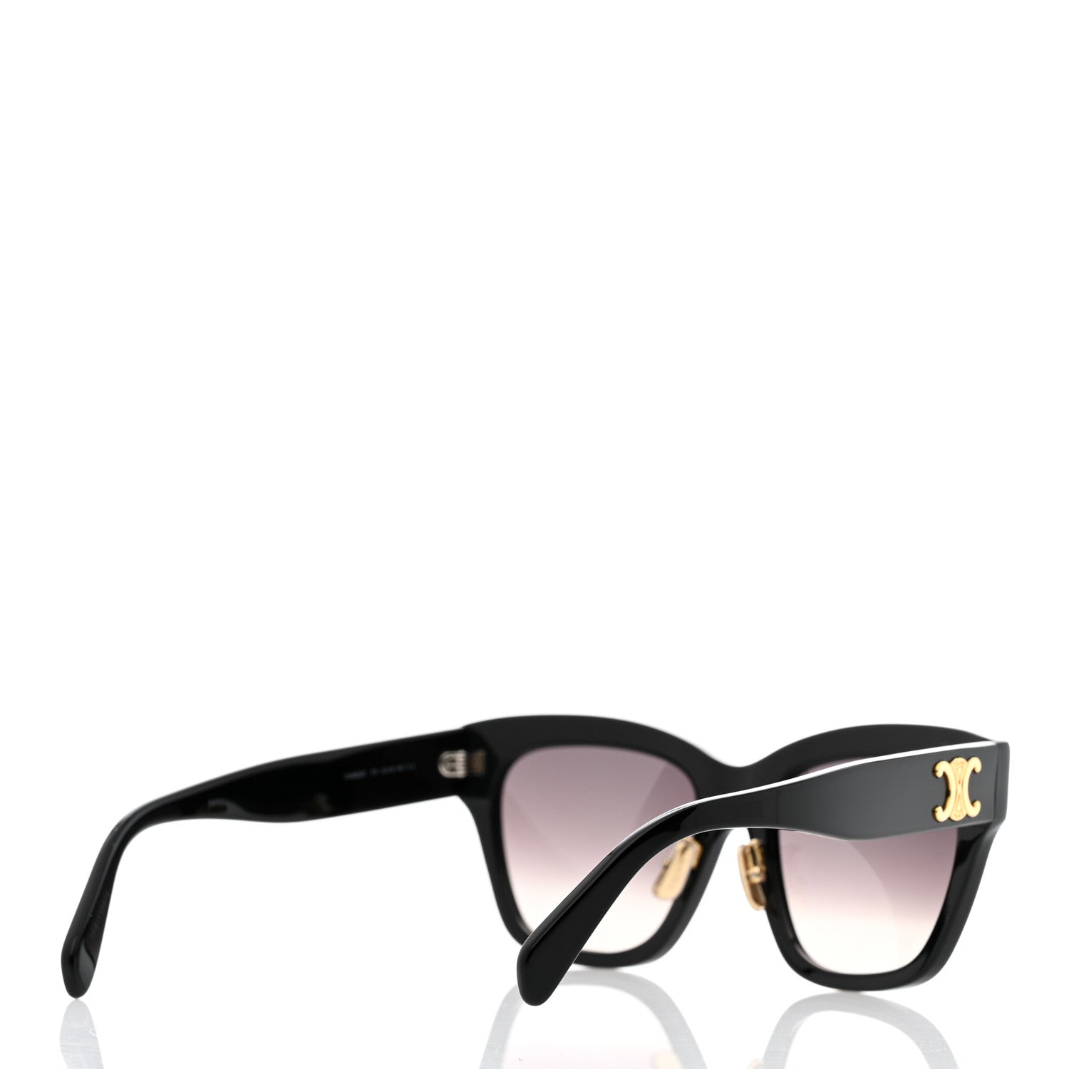 Celine Acetate Sunglasses CL40253F Black 4 of 7
