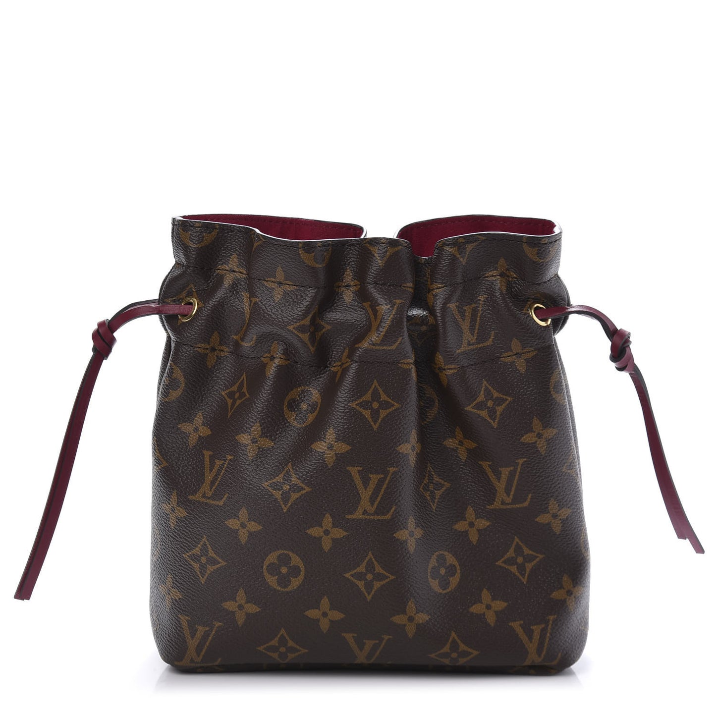 Monogram Pouch Noe Fuchsia