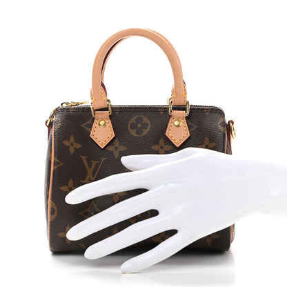 Louis Vuitton Monogram Nano Speedy 2 of 10