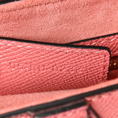 Christian Dior Grained Calfskin Saddle Bag Pink 7 of 10