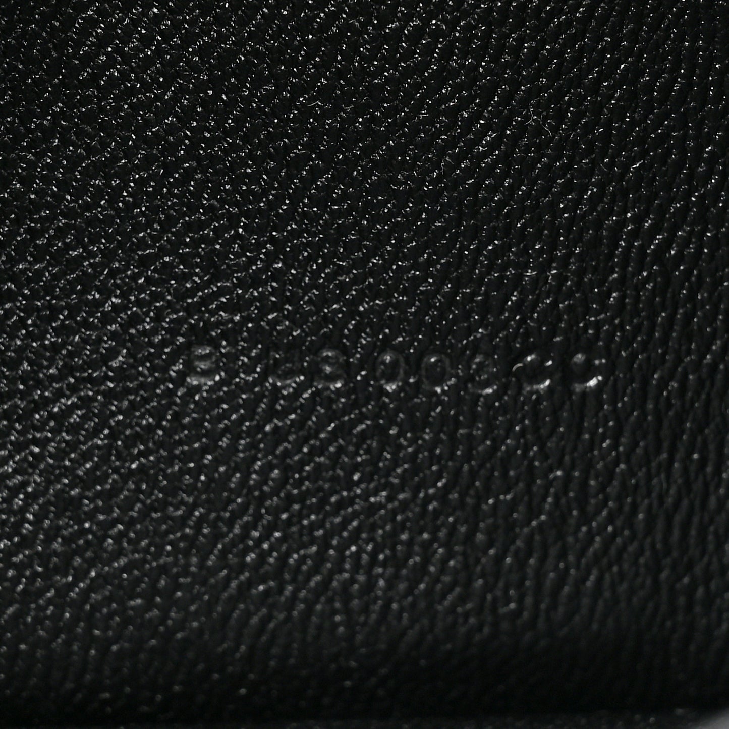 Matte Alligator Bearn Gusset Wallet Black
