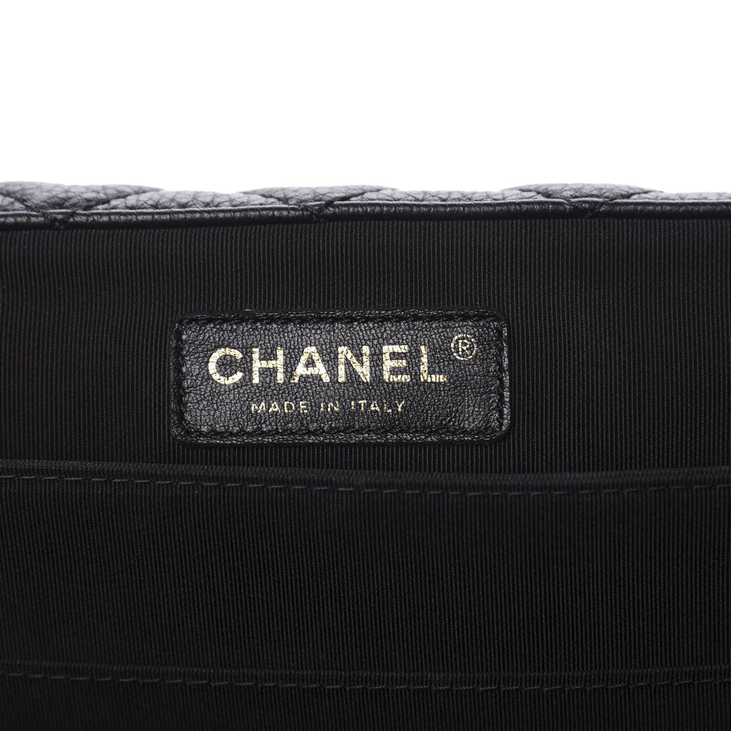 Chanel Calfskin Quilted XXL Travel Flap Bag Black 5 of 11