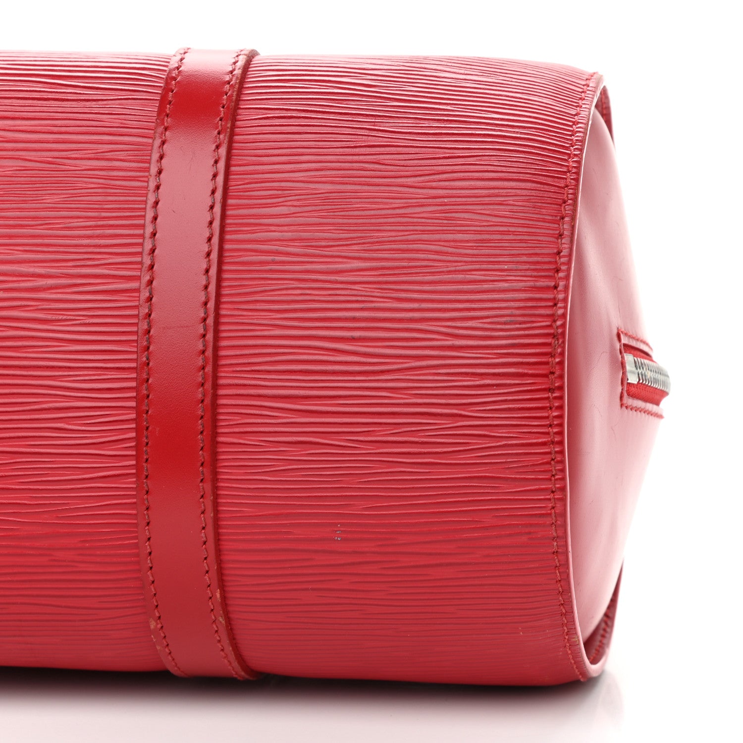 Louis Vuitton Epi Soufflot Castillan Red 8 of 17