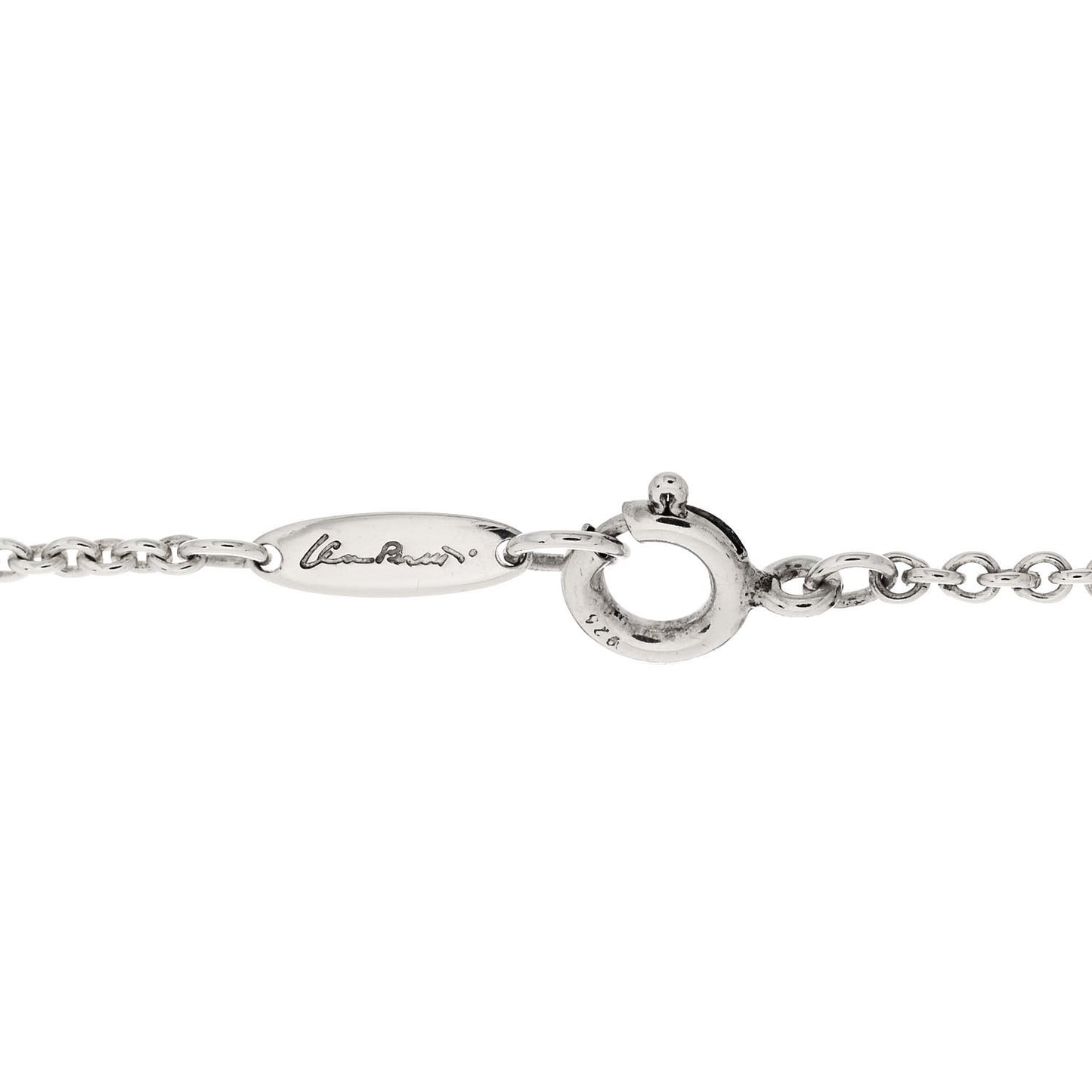 Sterling Silver Elsa Peretti Five Station Teardrop Bracelet