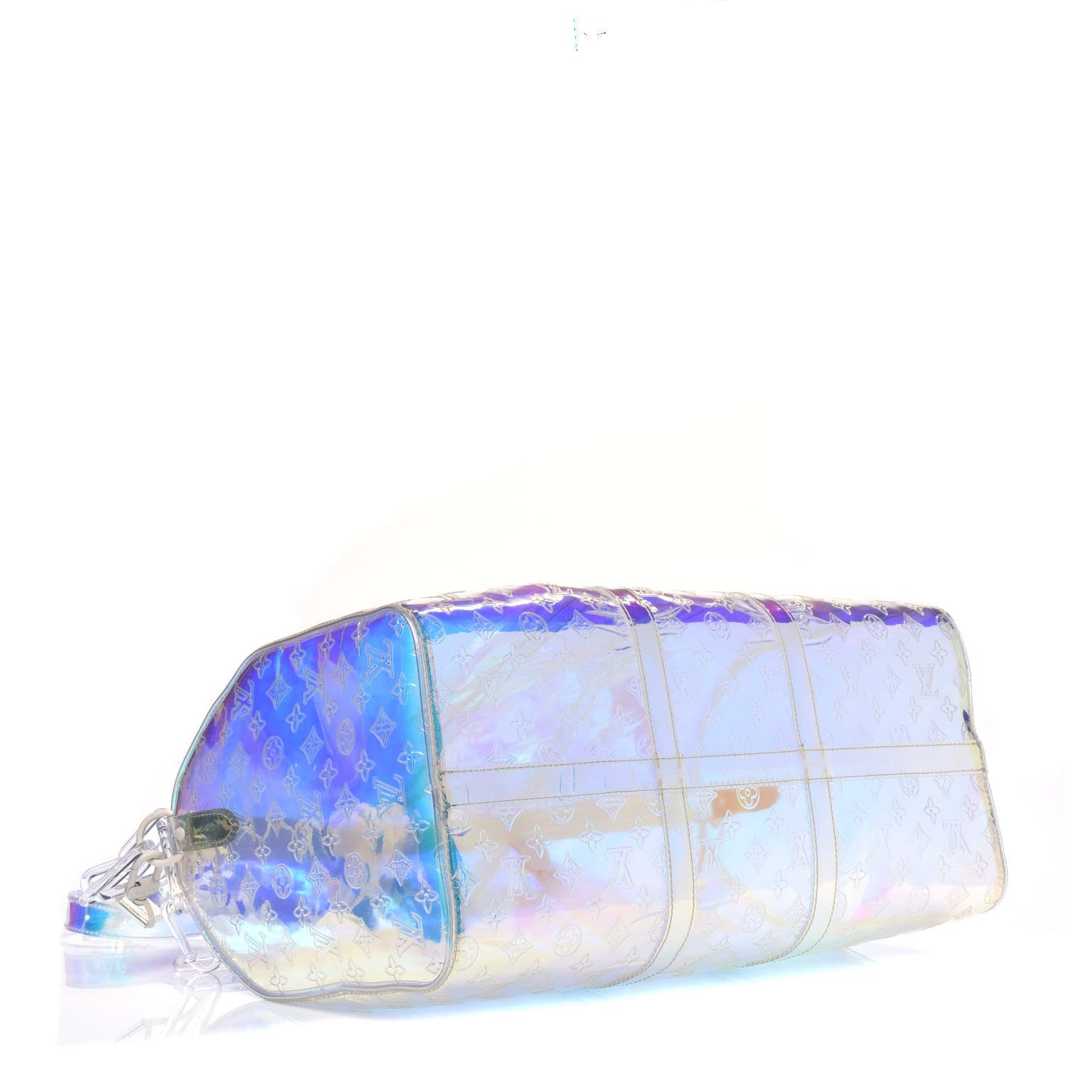 Louis Vuitton PVC Monogram Keepall Bandouliere 50 Iridescent Prism 3 of 4