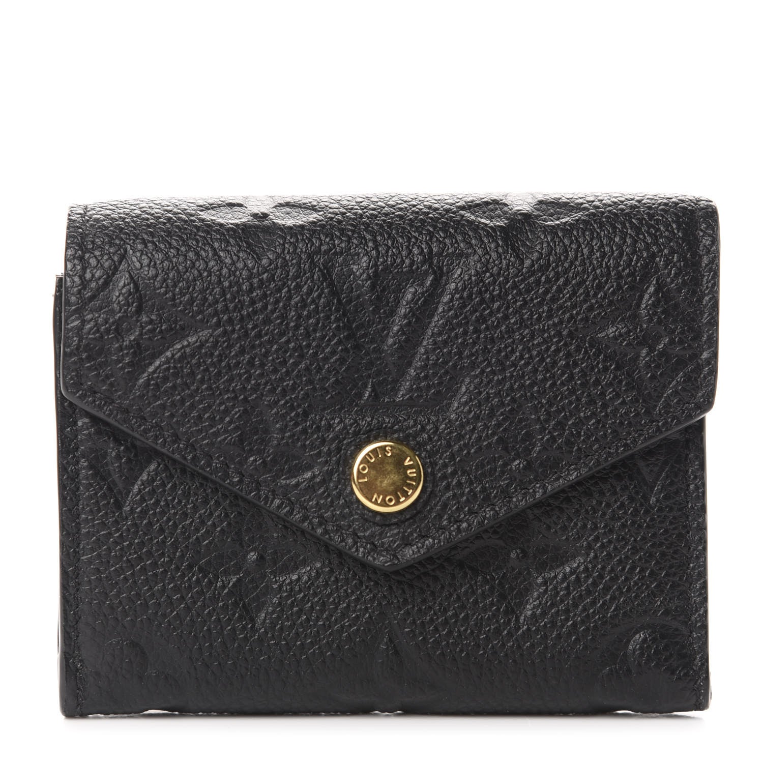 Louis Vuitton Empreinte Zoe Wallet Black 1 of 8