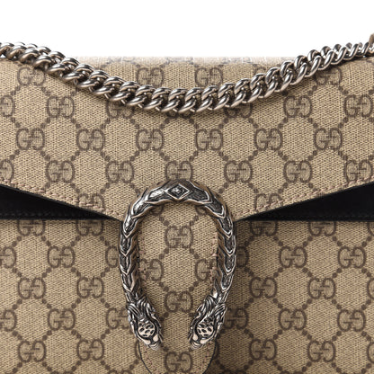 Gucci GG Supreme Monogram Small Dionysus Shoulder Bag Black 9 of 10