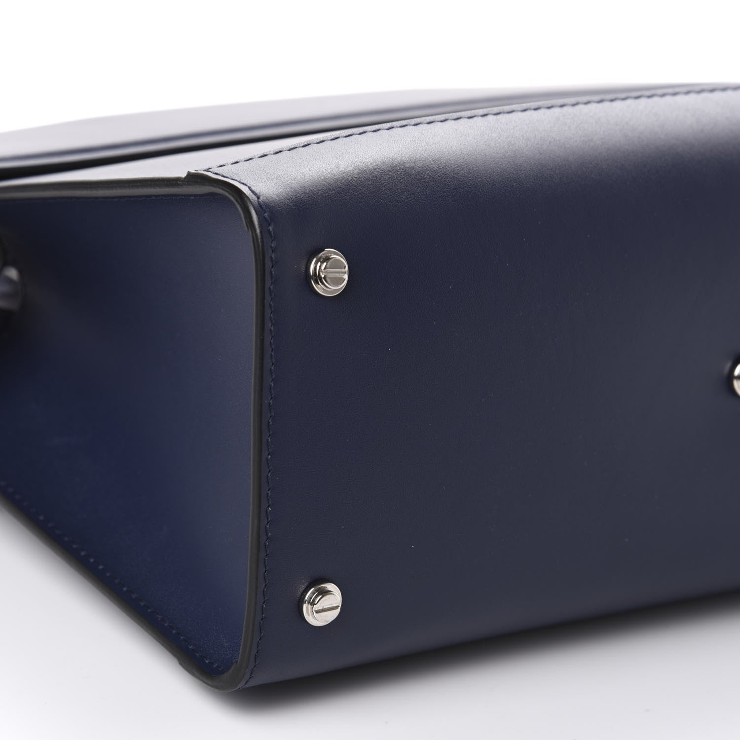 Givenchy Smooth Calfskin Small Horizon Satchel Navy 7 of 9