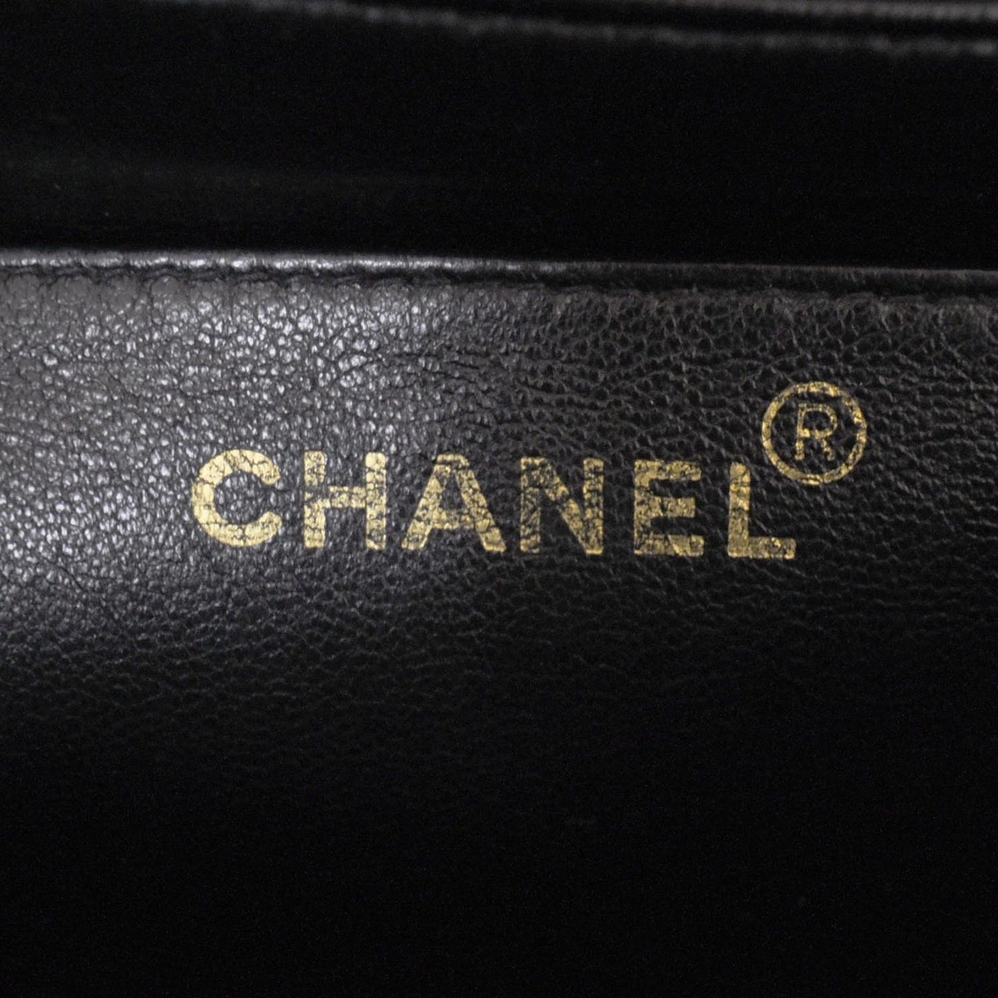 Lambskin Quilted Flap Bag Black