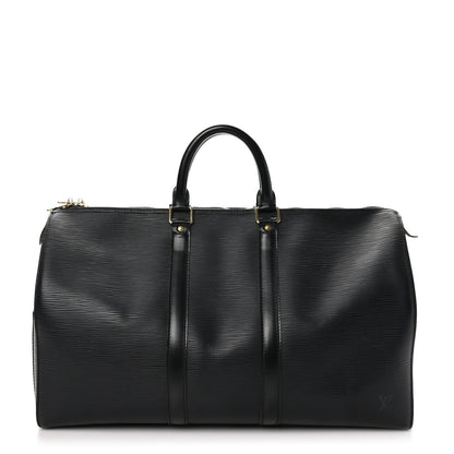 Louis Vuitton Epi Keepall 45 Black 1 of 11
