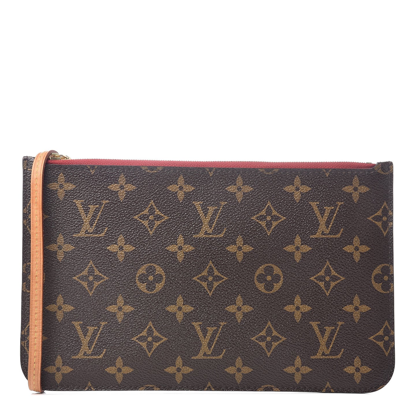 Monogram Neverfull MM GM Pochette Cherry