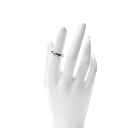 Cartier 18K White Gold 6 Diamond Stella Band Ring 51 5.75 2 of 6