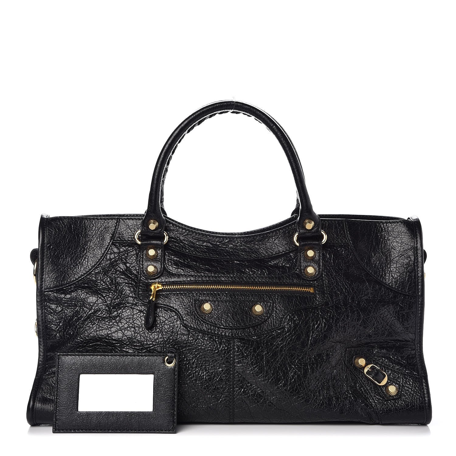 Balenciaga Agneau Giant 12 Gold Hardware Part Time Black 1 of 9