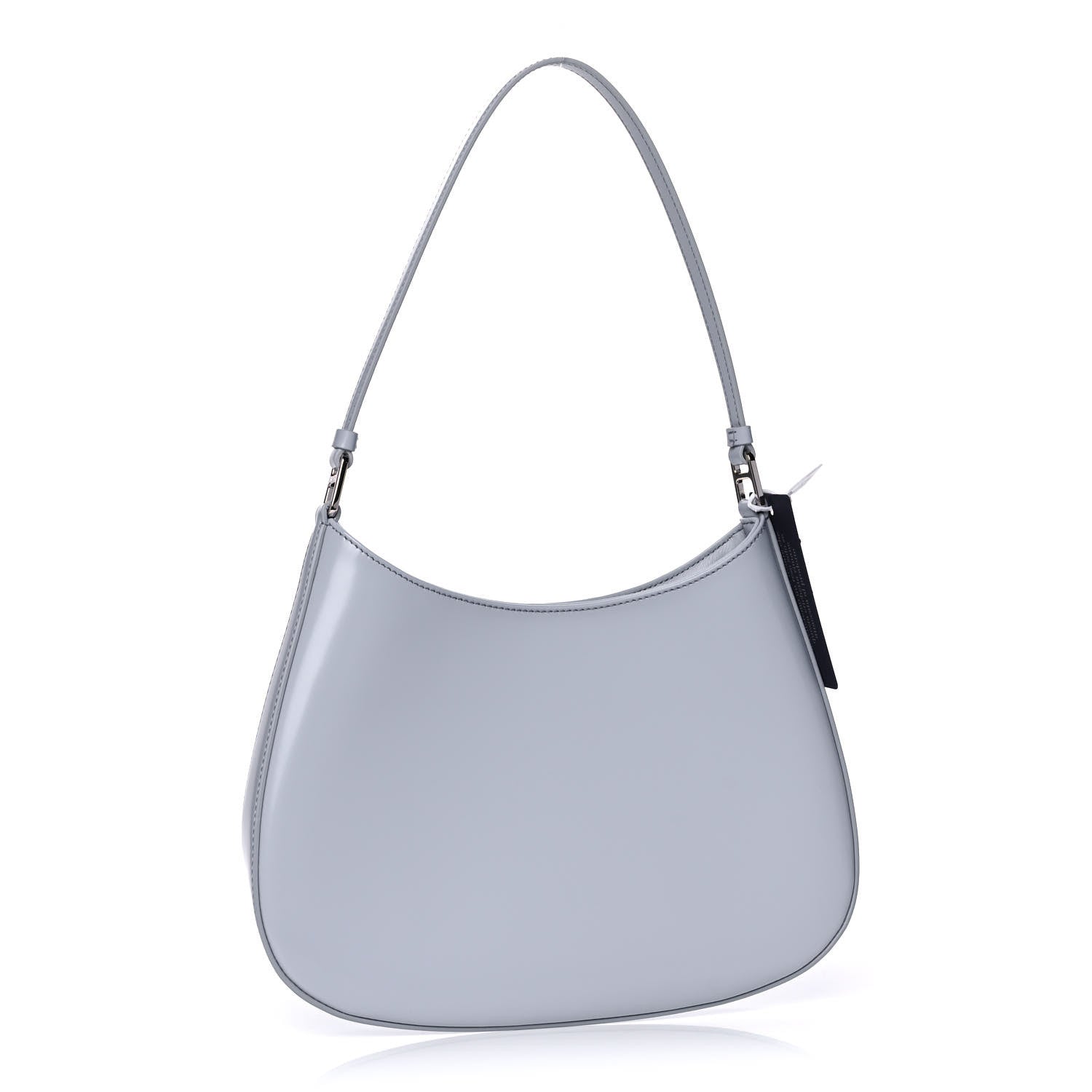 Prada Spazzolato Cleo Shoulder Bag Fiordaliso 3 of 12
