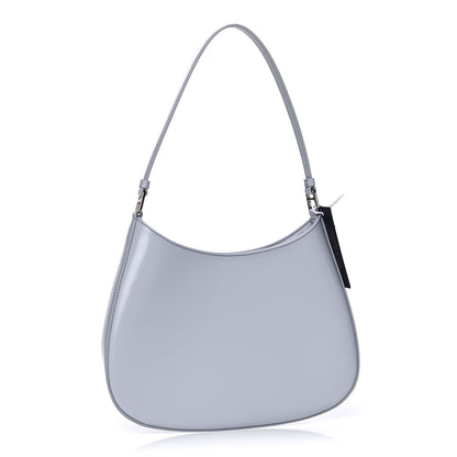 Prada Spazzolato Cleo Shoulder Bag Fiordaliso 3 of 12