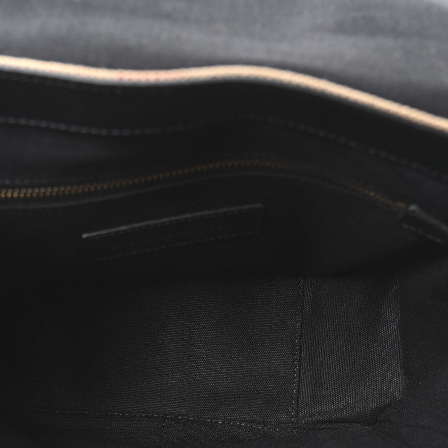 Burberry Canvas Mega Check Small Baildon Messenger Bag Black 5 of 11