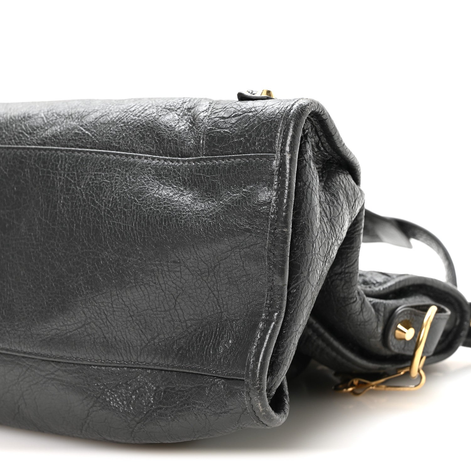 Balenciaga Agneau Classic Gold Hardware City Gris Fossile 10 of 10