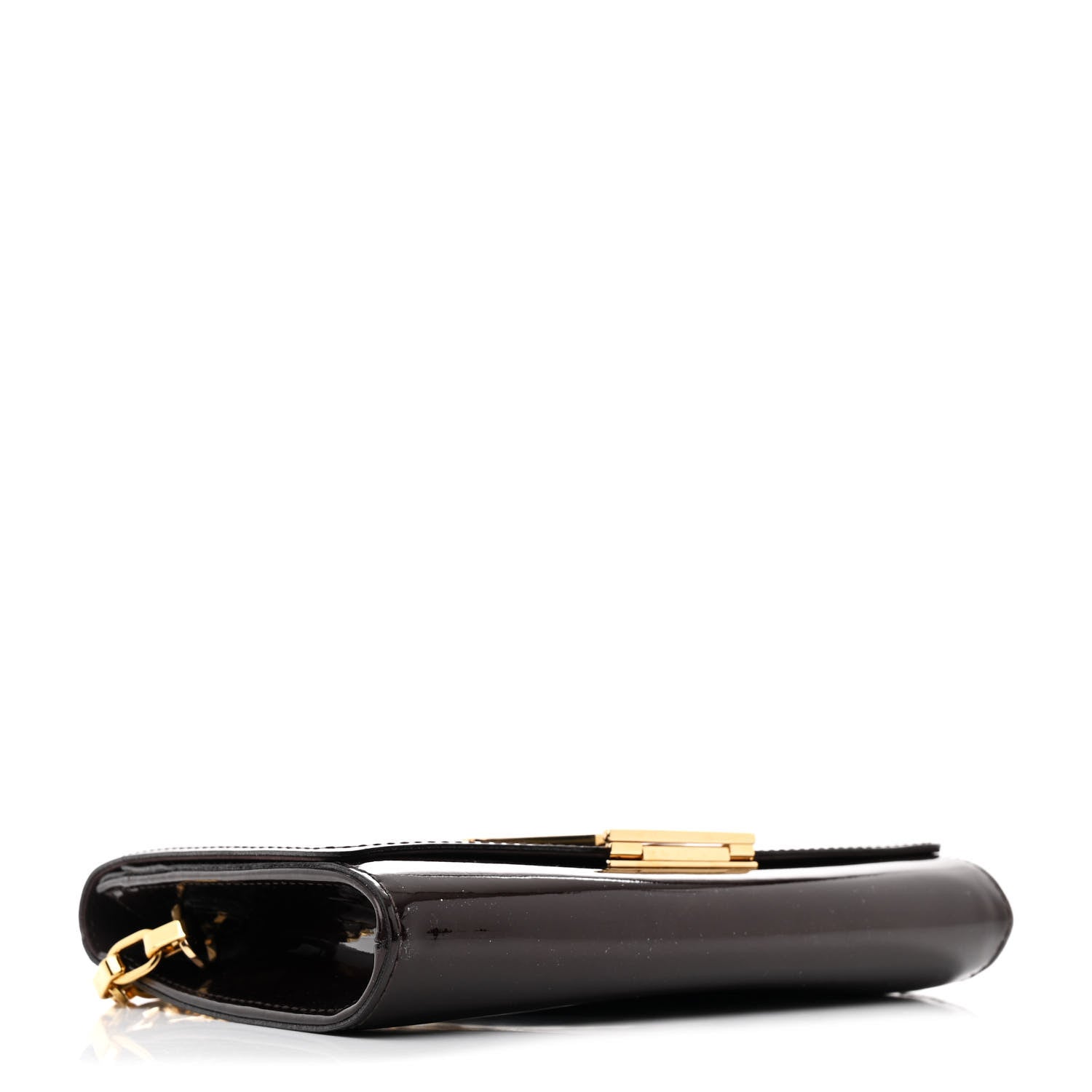 Louis Vuitton Patent Chain Louise GM Amarante 4 of 11