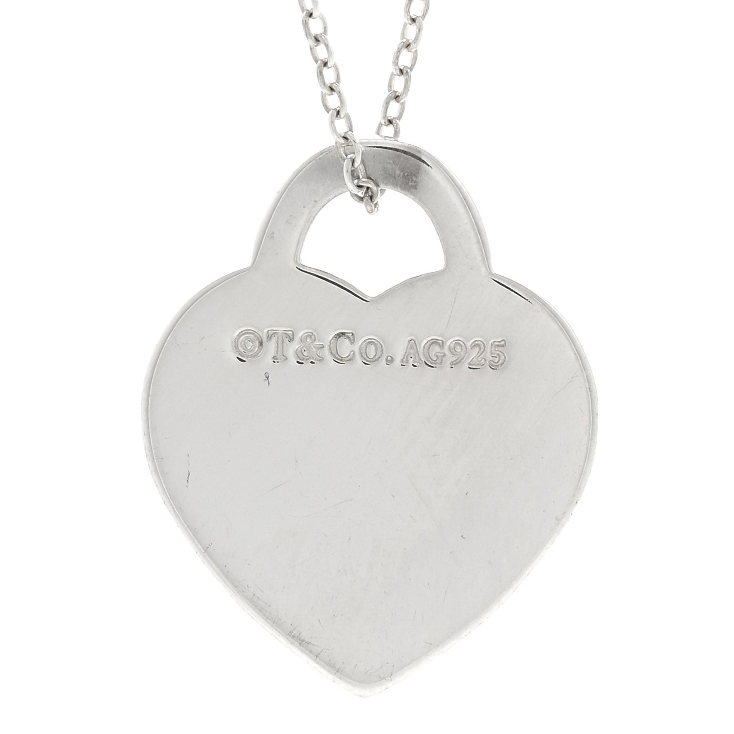 Sterling Silver Small Return to Tiffany Heart Pendant Necklace