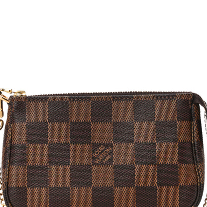 Louis Vuitton Damier Ebene Mini Pochette Accessories 8 of 11