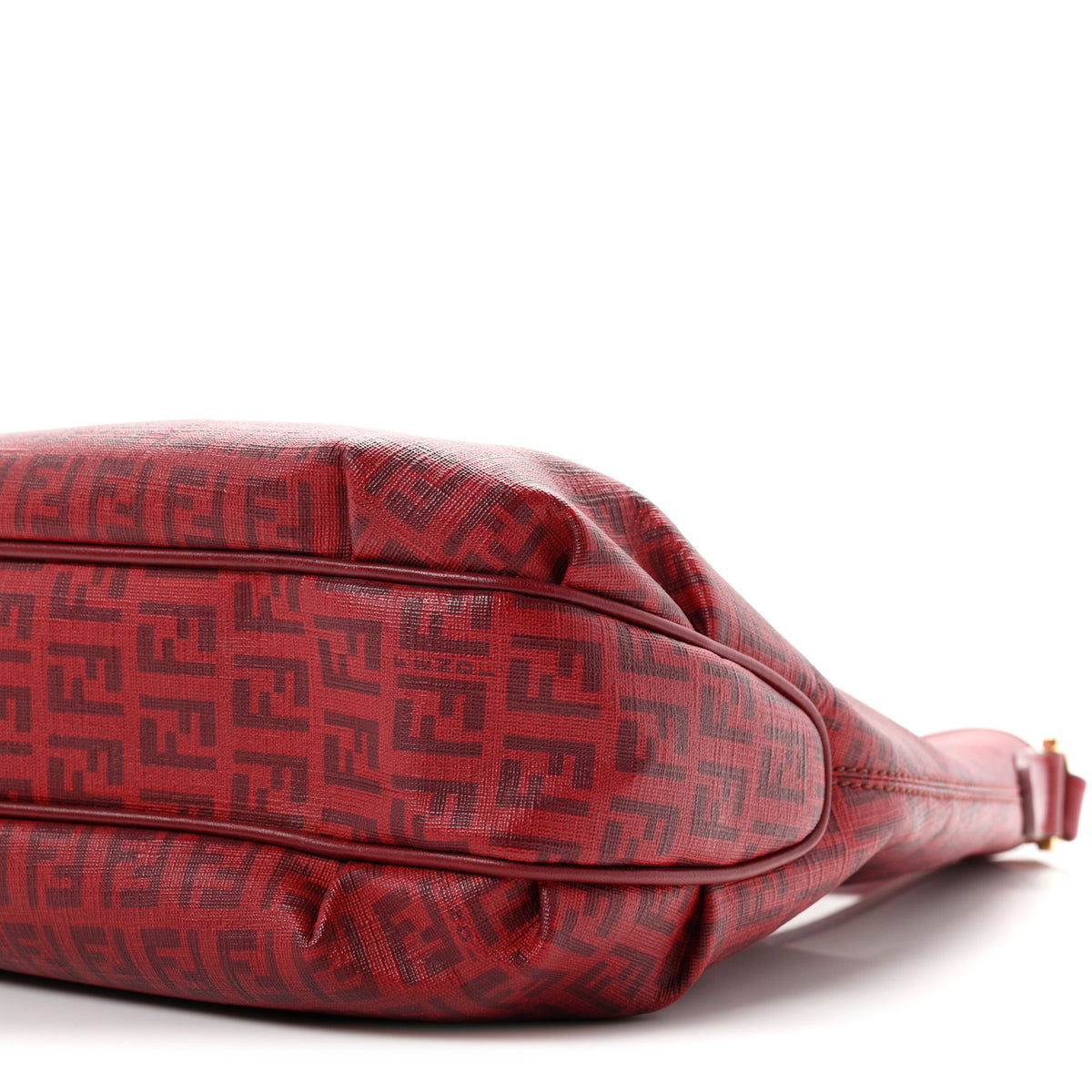 Zucchino Spalmati Vitello Hobo Bordeaux Rubino