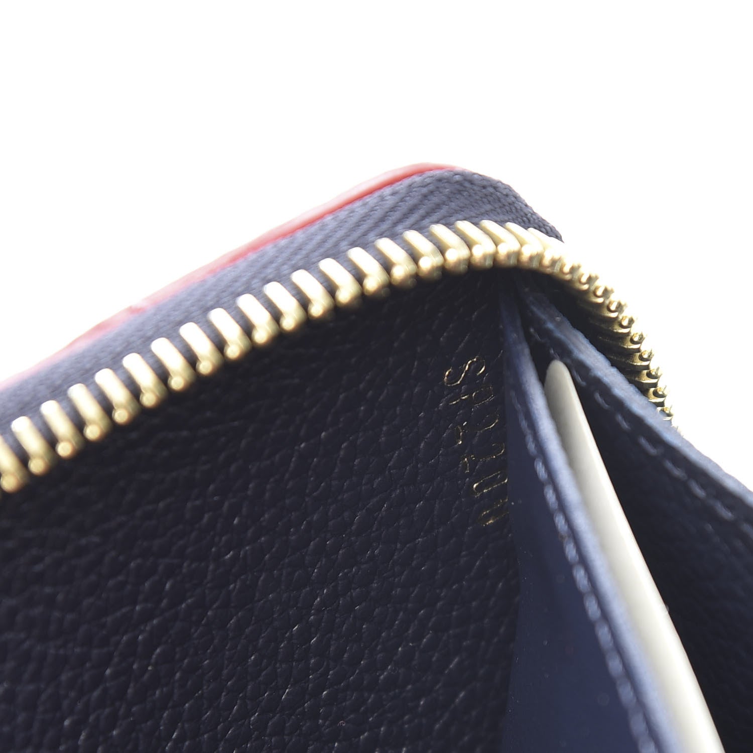 Louis Vuitton Empreinte Clemence Wallet Marine Rouge 7 of 9