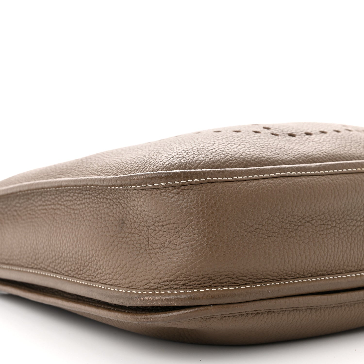 Hermes Taurillon Clemence Evelyne III PM Etoupe 9 of 12