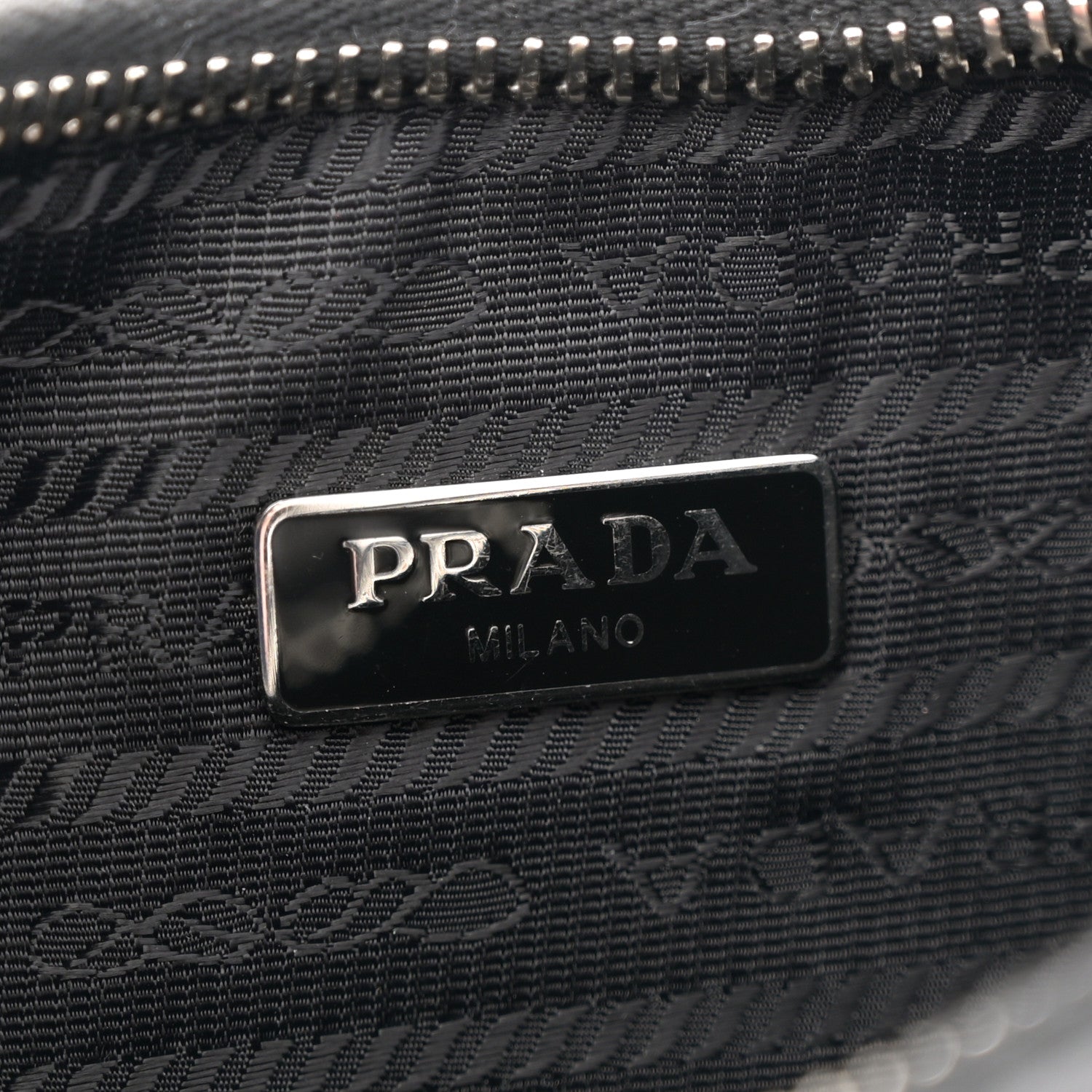 Prada Nylon Re-Edition 2005 Shoulder Bag Black 6 of 10