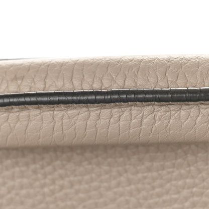 Louis Vuitton Taurillon Capucines MM Galet 11 of 11