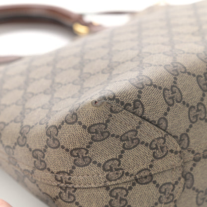 Gucci GG Supreme Monogram Reversible Tote Beige Tuscany 16 of 25