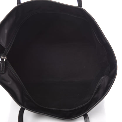 MCM Nylon Monogram Medium Dieter Shopper Tote Black 5 of 14