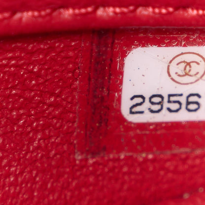 Chanel Lambskin Quilted Small Trendy CC Flap Dual Handle Bag Red 8 of 15