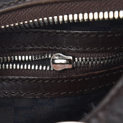 Gucci Canvas Web GG Reins Hobo Brown 13 of 14