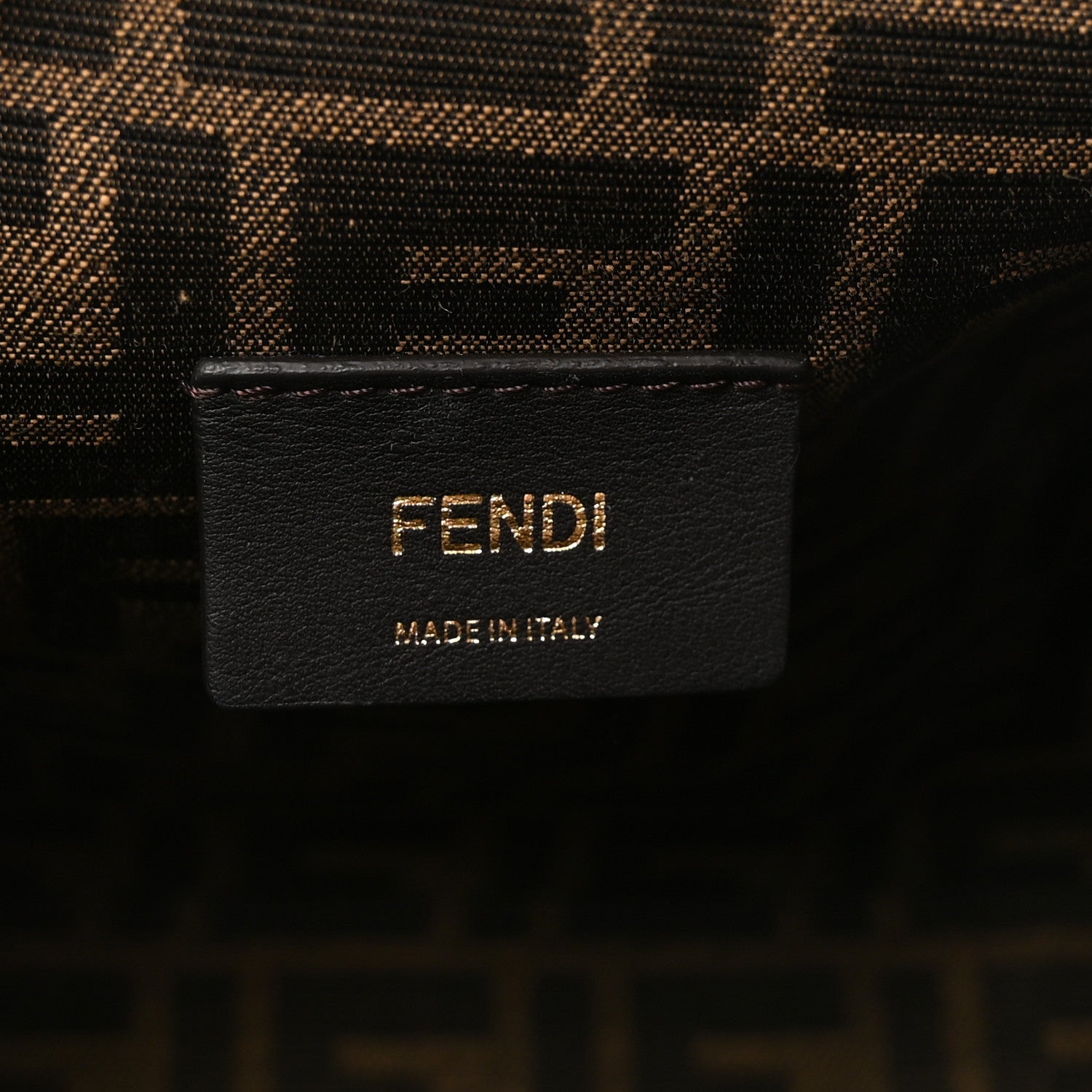 Fendi Shiny Nappa Medium Fendi First Black 1883395 – FASHIONPHILE