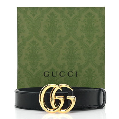 Gucci Calfskin Double G 30mm Belt 90 36 Black 5 of 5