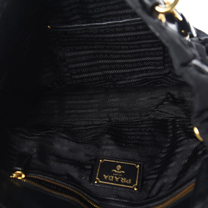 Prada Tessuto Nylon Gaufre Tote Black 4 of 12