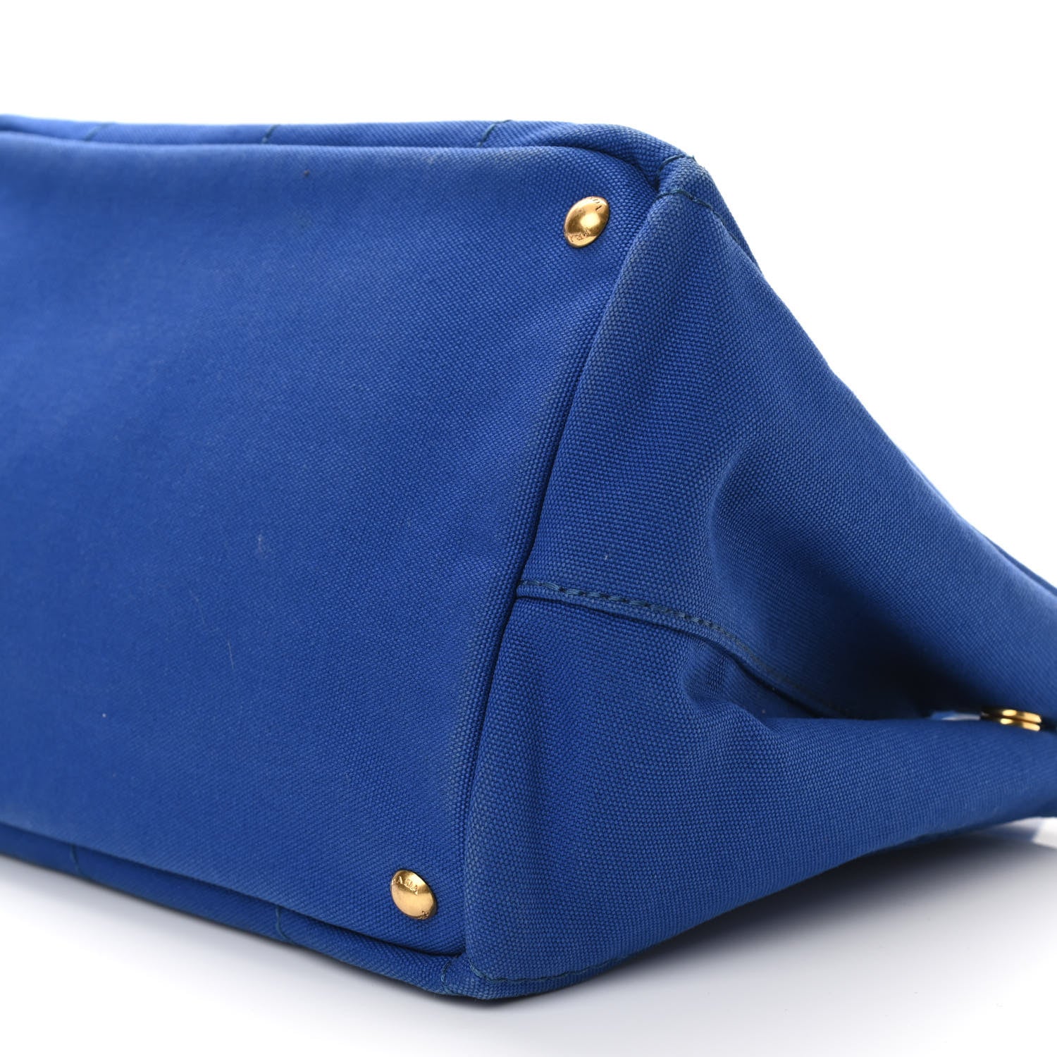 Prada Canapa Logo Tote Cobalto 10 of 13